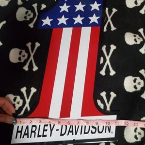 Harley Davidson tin wall hanging